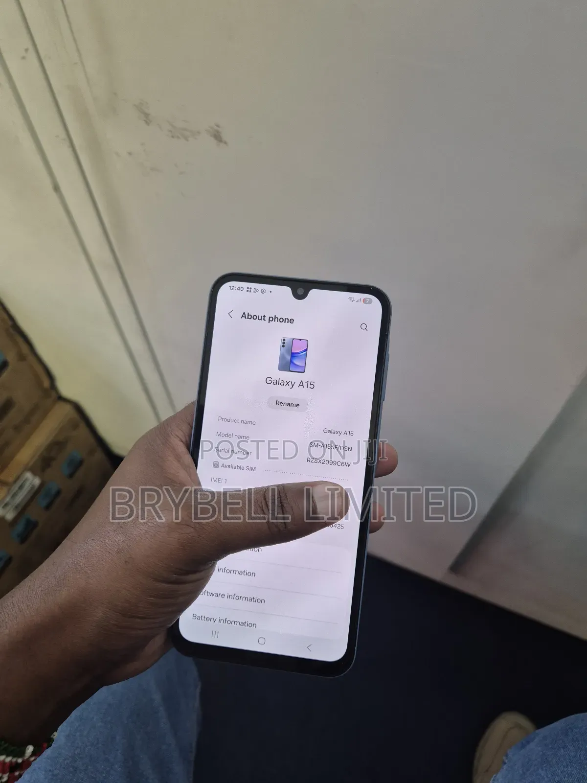Samsung Galaxy A15 128 GB Blue