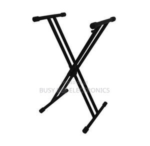 Piano/Keyboard Stand With Locking Stands Double X Shape - main view