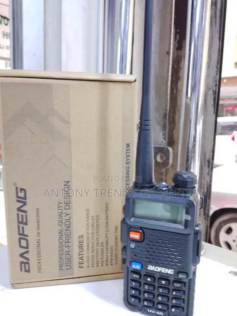 Baofeng Uv-5r Dual Band Radio For Hiking & Security
