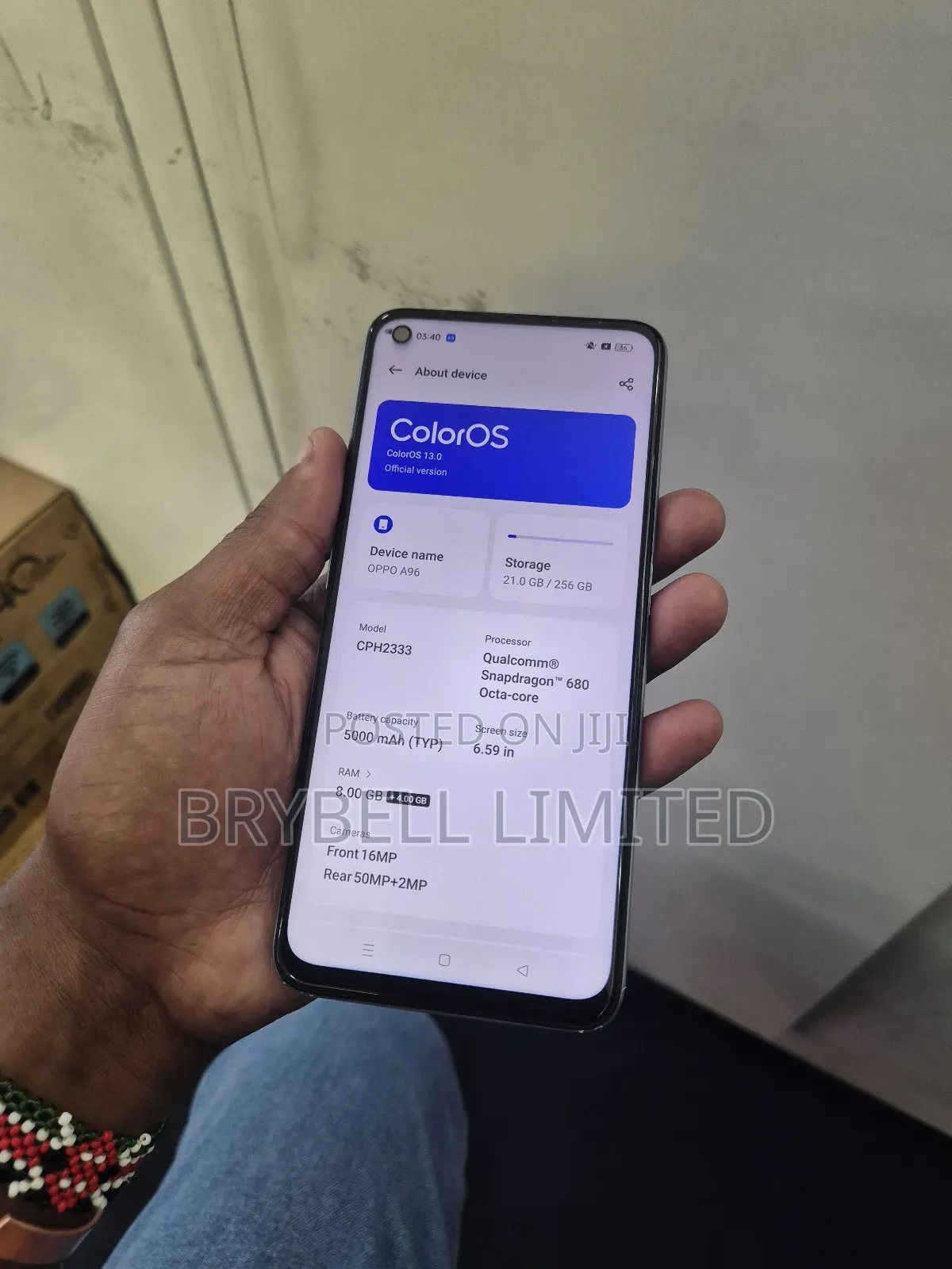 Oppo A96 256 GB Green