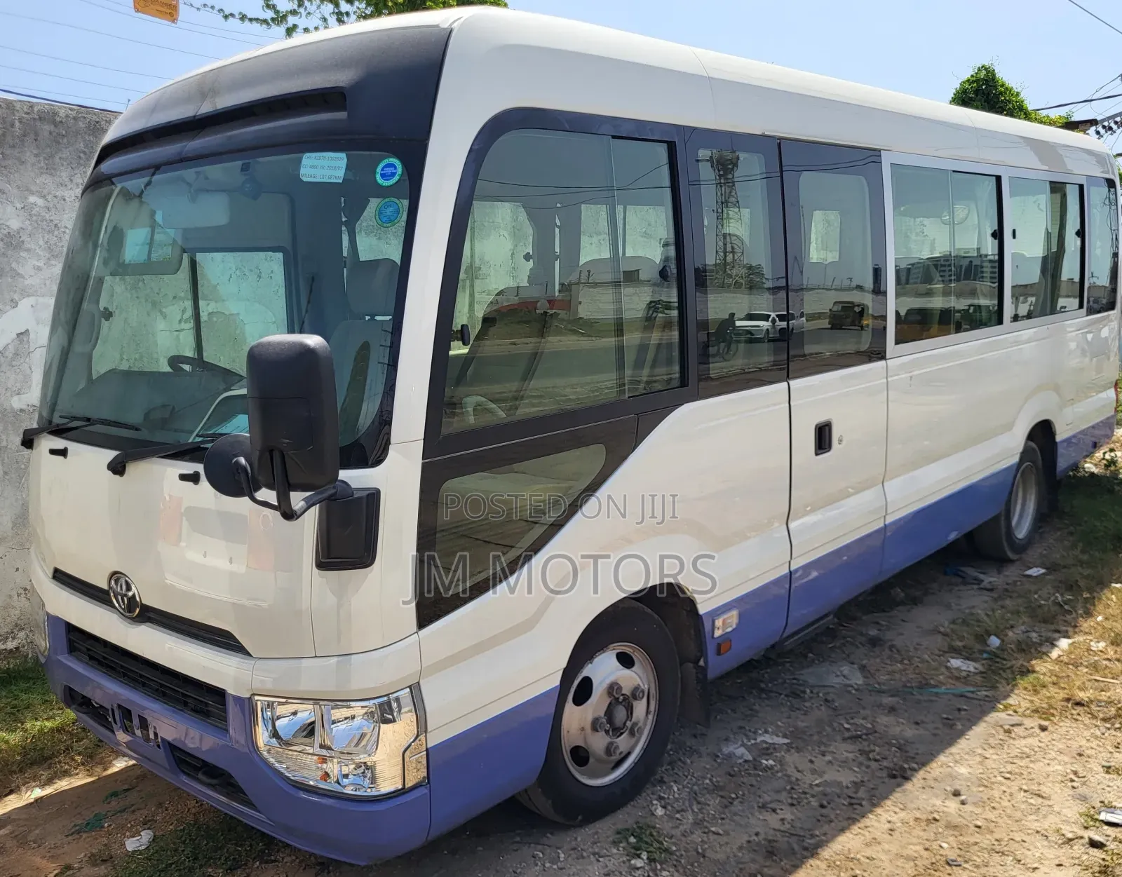 Toyota Coaster 2019 White