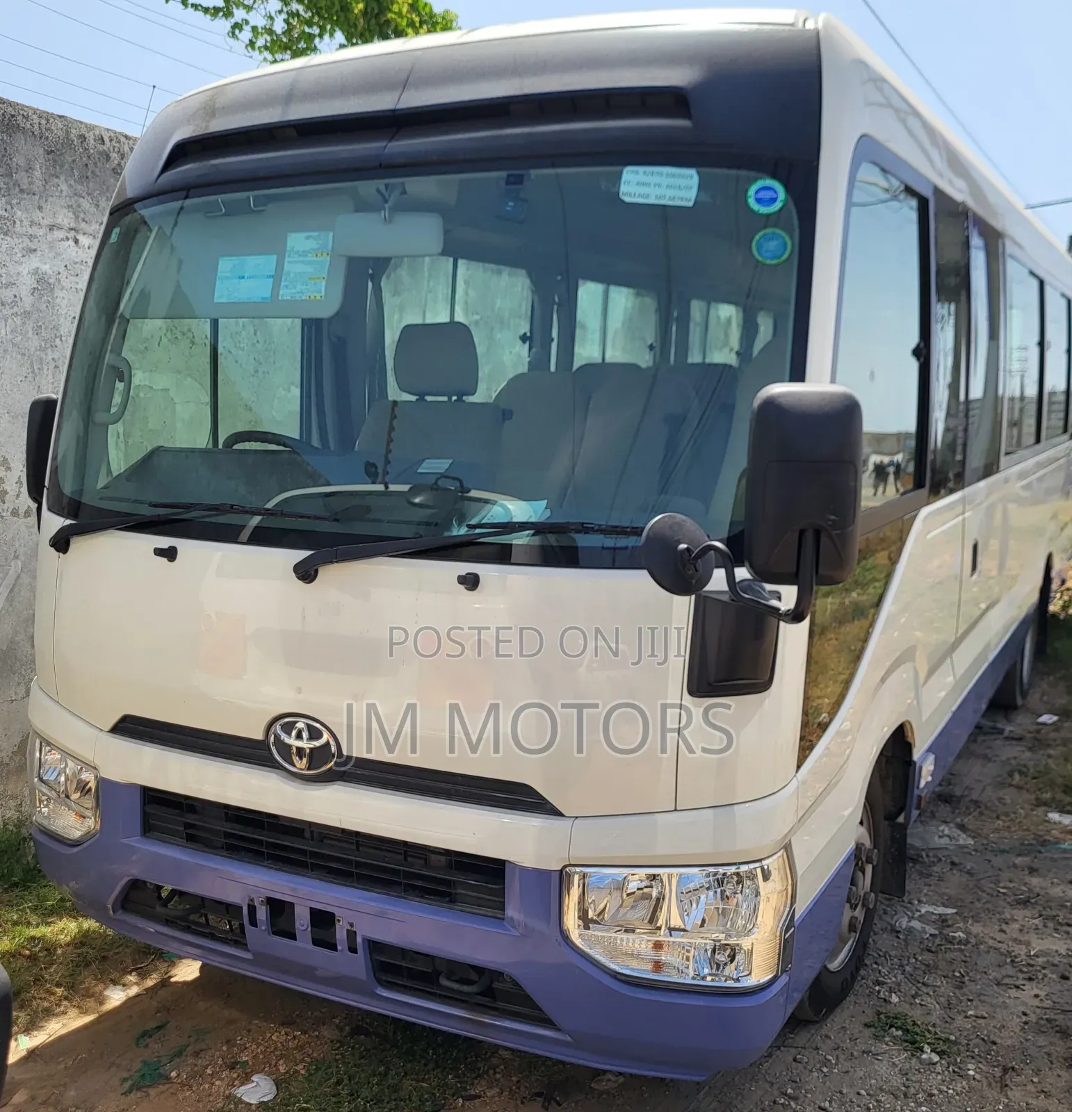 Toyota Coaster 2019 White