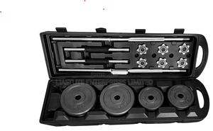 50kgs Weights Set Dumbbells/Barbell With a Portable Case