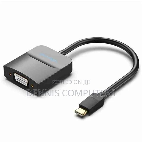 Vention Type-C to Vga Adapter 0.15m Black Abs Type