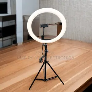 3 Brightness Modes 12 Inch Led Ring Light With 2m Tripod Stand