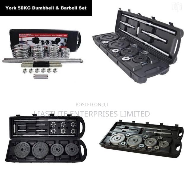 50kgs Set Dumbbells + Portable Casing