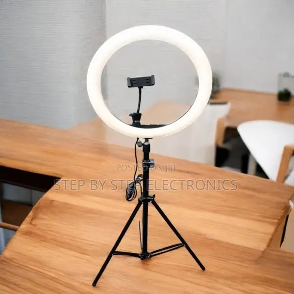 Variable Brightness 12 Inch Led Ring Light With 2m Tripod Stand