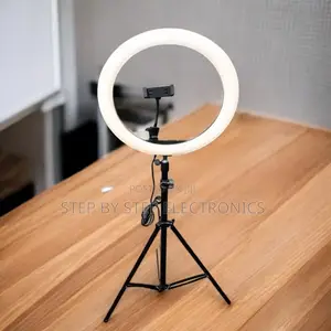 White Warm Soft Light 12 Inch Led Ring Light With 2m Tripod Stand