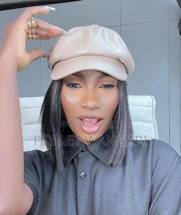 Leather Newsboy Caps - thumbnail 3