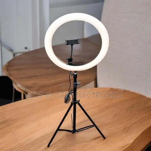 Space Saving Design 12 Inch Led Ring Light With 2m Tripod Stand