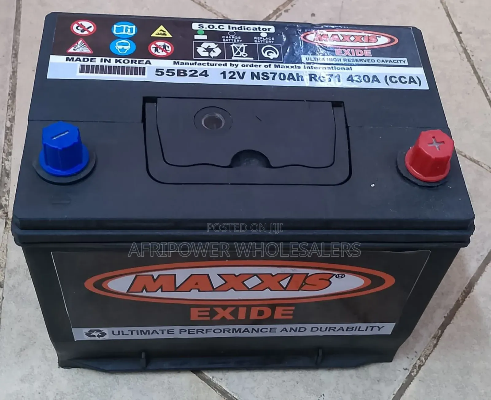 Maxxis Ns70 Car Battery Mf