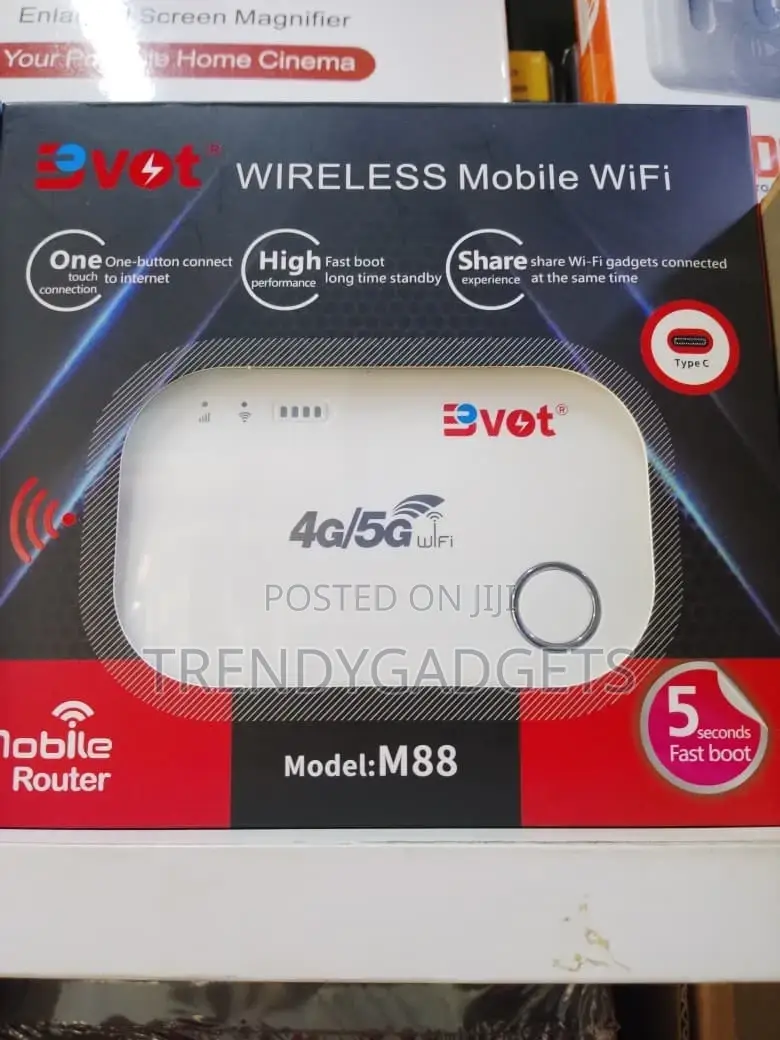 Bvot M88 4g/5g Mobile Wifi Router Hotspot Unlocked