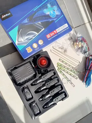 Car Alarm With Central Locking – 2-in-1 System