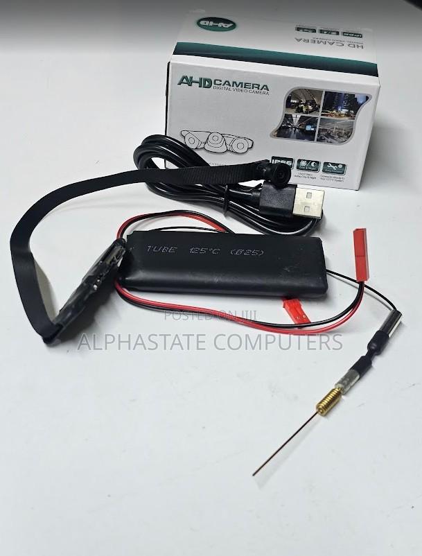 Hidden Audio Spy Camera Wireless Ahd Hd With Rechargeable Battery
