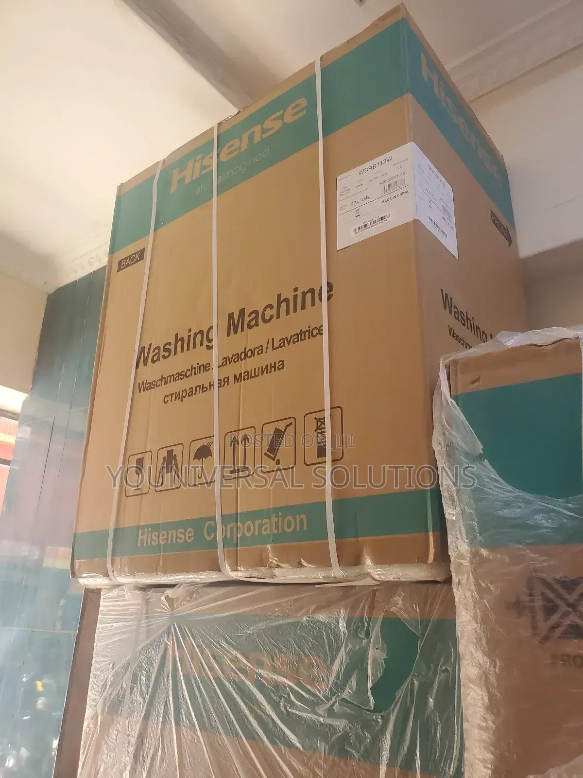 Hisense Twin Tub Top Load 8kg Washing Machine