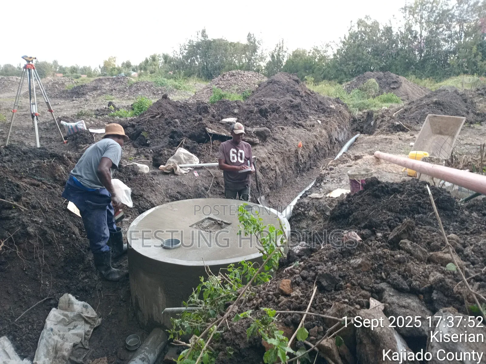 Biodigester Construction