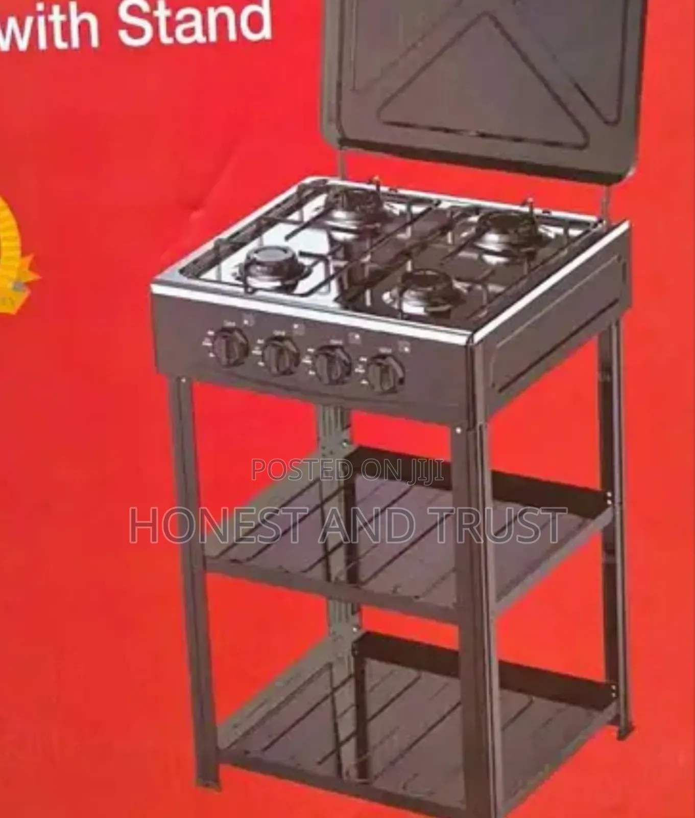 New Model Ramtons Cooker 4 Banner + 2 Shelves