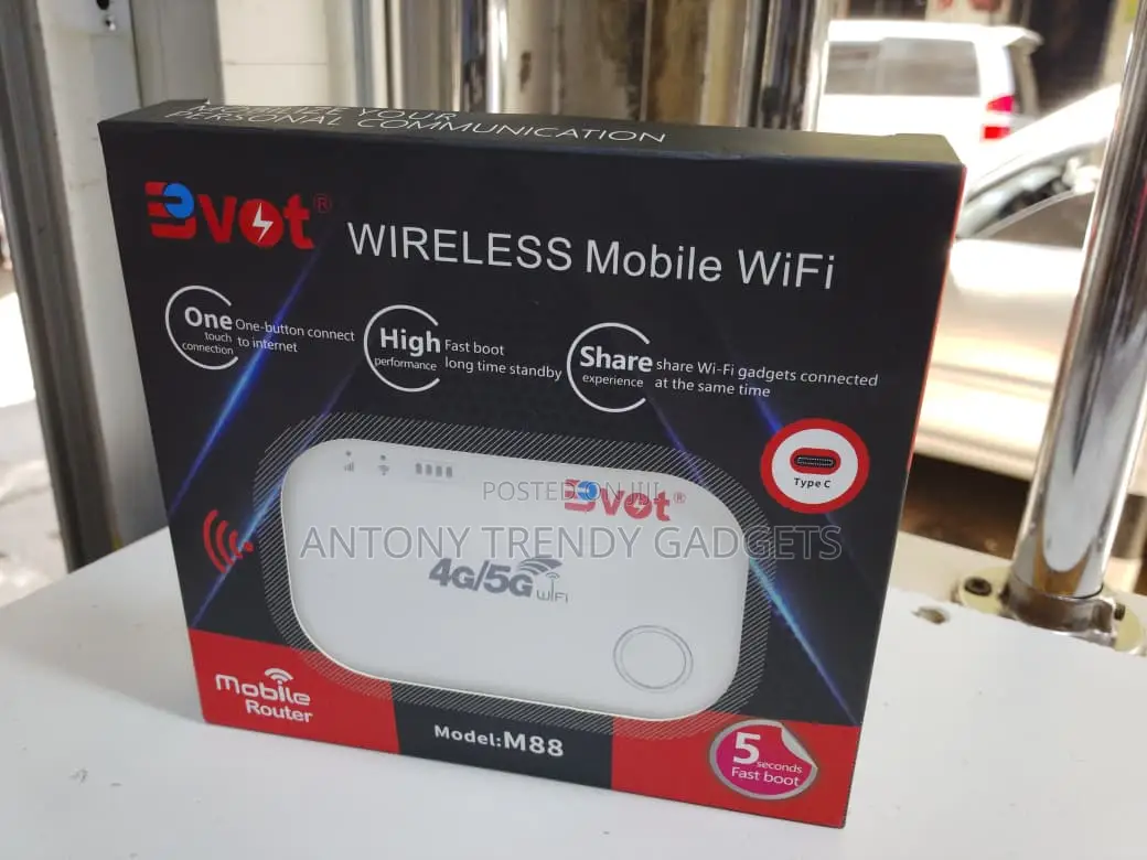 Bvot M88 4g/5g Mobile Hotspot Router For Multiple Devices