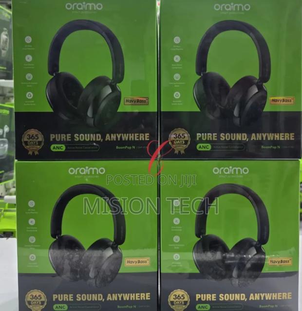 Oraimo Boompop N Ohp-915n *65hrs Playtime Active Noise Cancellations