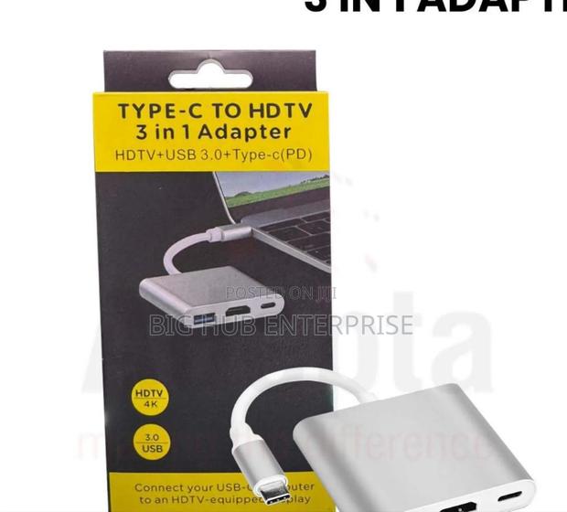 Type C to Hdmi 3 in 1 Adapter - main view