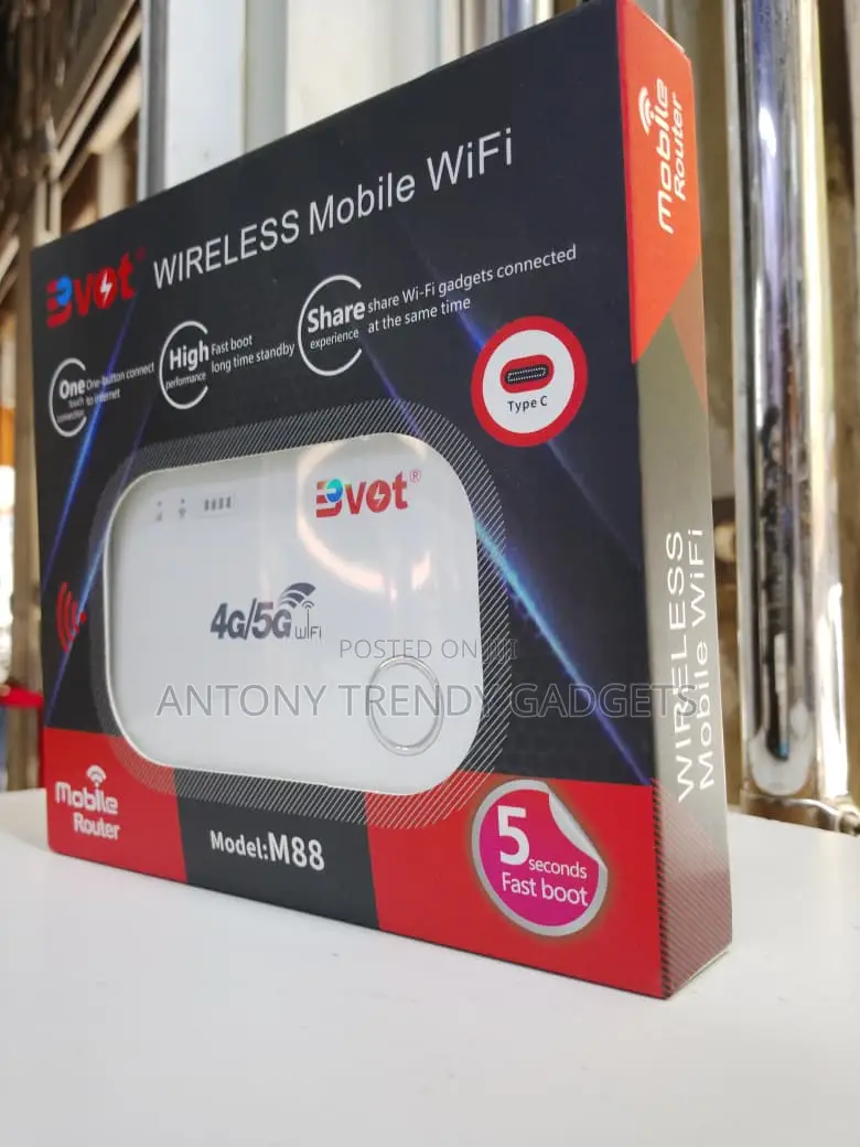 Unlocked Bvot M88 4g/5g Wifi Router With Fast Setup