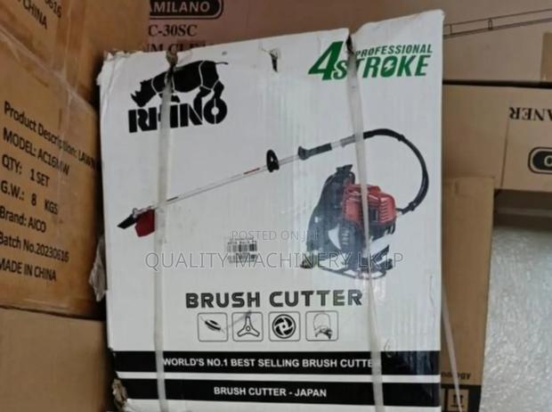 Most Selling Rhino Brush Cutter 4 Stroke Back Pack With 8 Blades