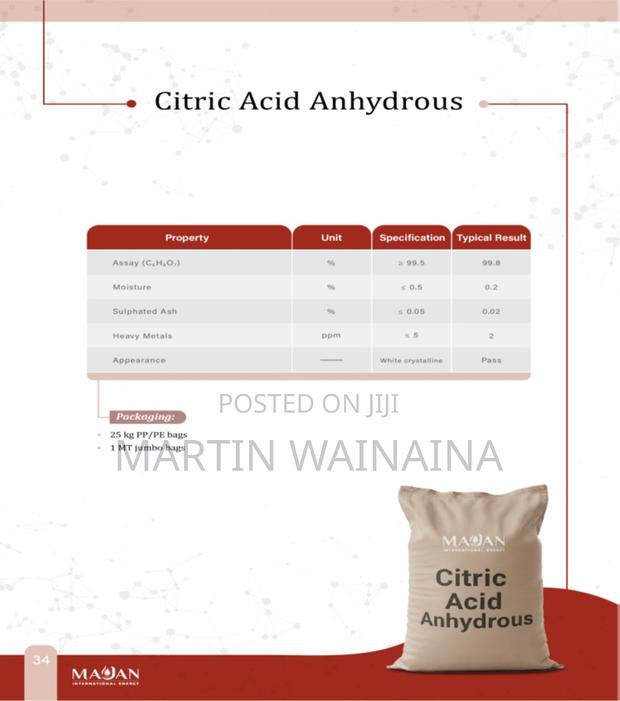 Citric Acid Anhydrous - thumbnail 2