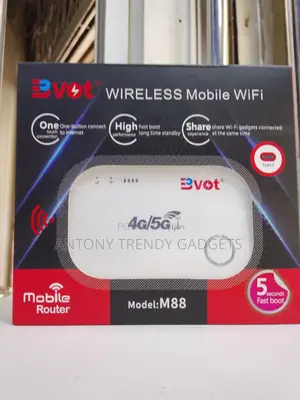 Bvot M88 5g Mobile Wifi Router Quick Boot & Type-c