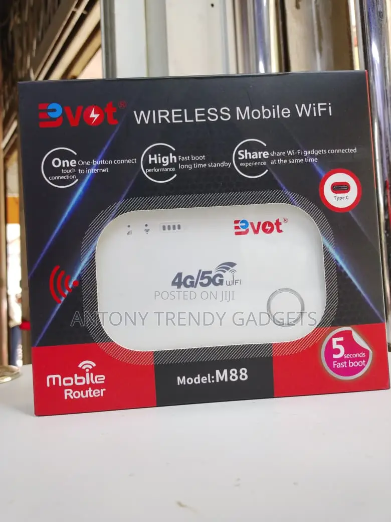 Bvot M88 Wifi Hotspot Router For Travel, Work & Home