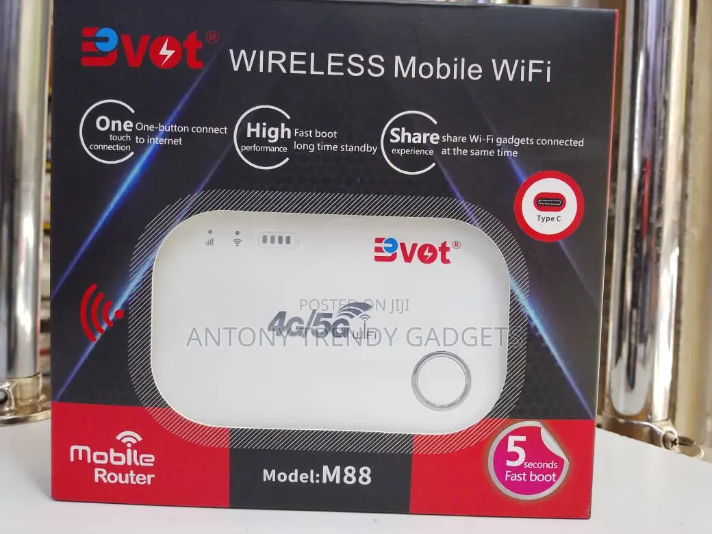 Bvot M88 Wifi Hotspot Router For Travel, Work & Home