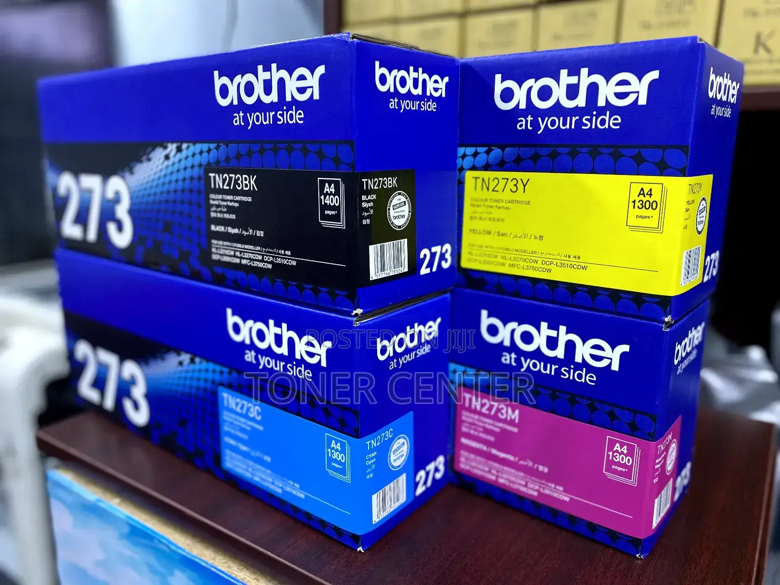 Brother DCP-L3551cdw Toners Tn 273 Yields Upto 3,000 Pages