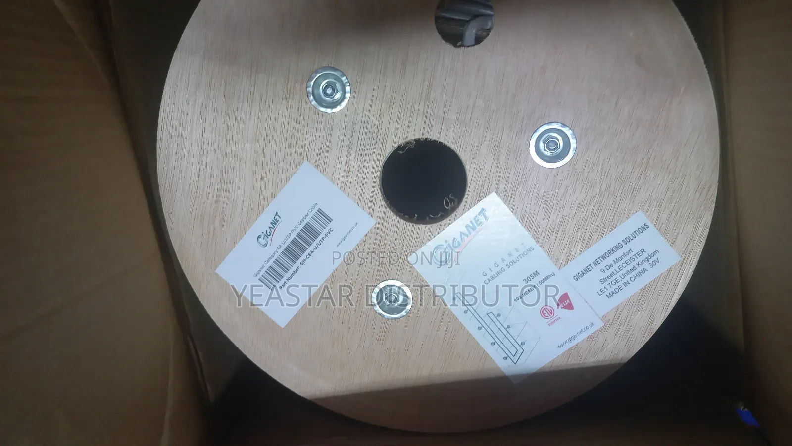 Giganet Cat 6a Indoor Cable