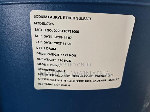 Sodium Lauryl Ether Sulfate ( Sles) - main view