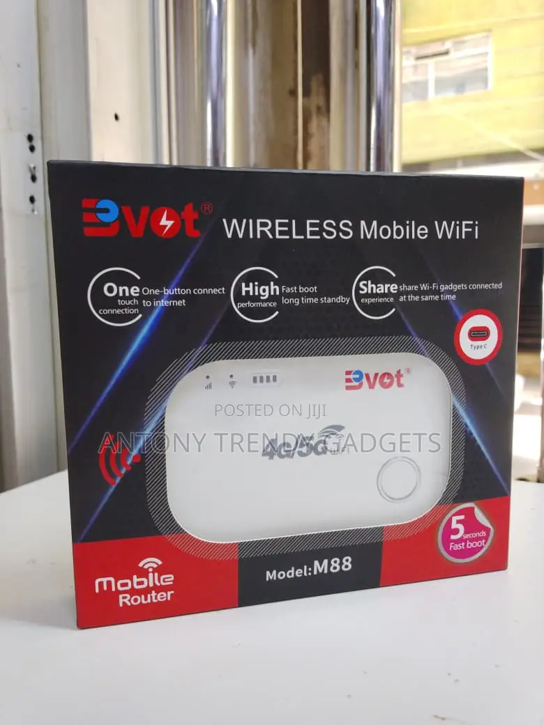 Unlocked Bvot M88 4g/5g Wifi Hotspot With Type-c Charging