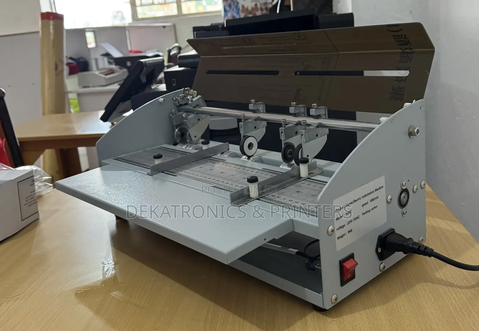 3 in 1 Electric Perforating and Creasing Machine