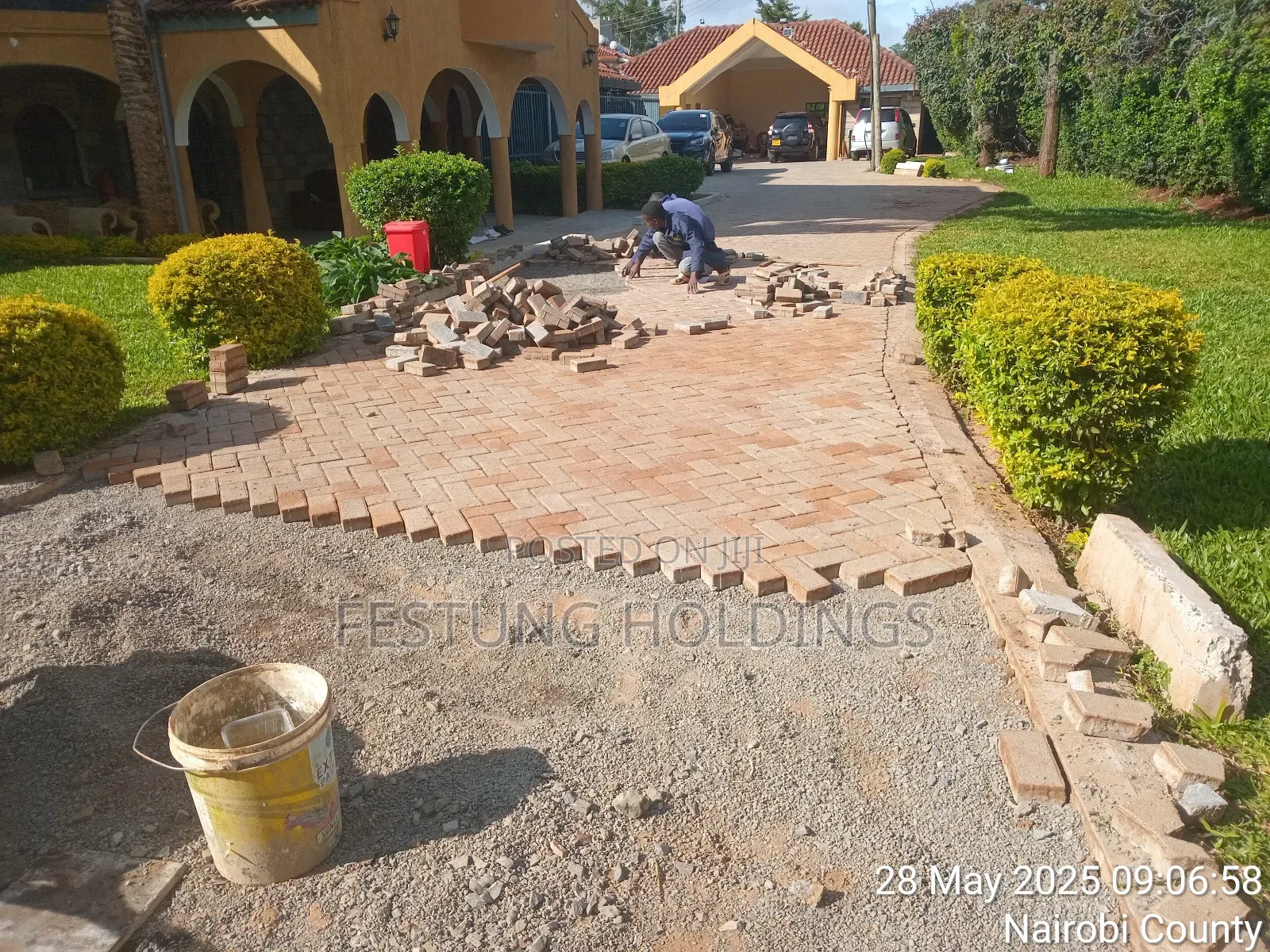 Driveway Cabros Repair Services.
