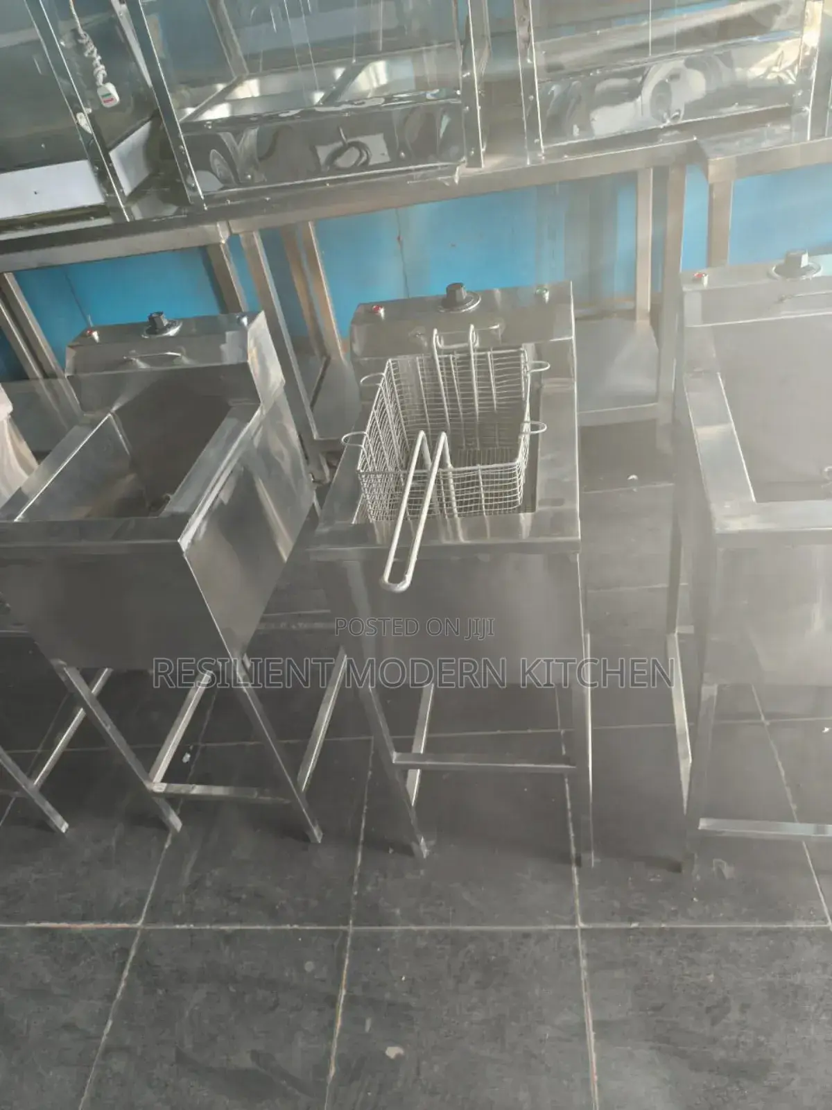Stainless Steel Single Chips Fryer