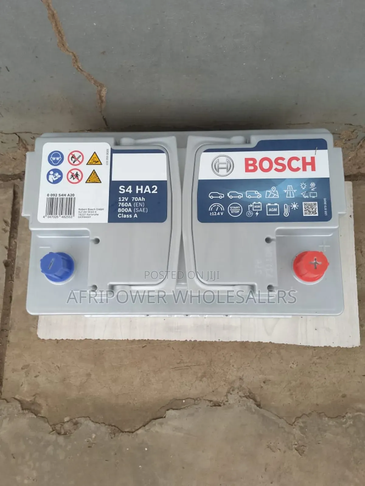 Bosch Din 70 Agm Istop /Start - Stop Battery