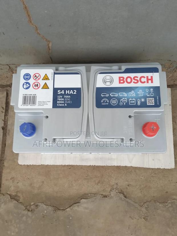 Bosch Din 70 Agm Istop /Start - Stop Battery