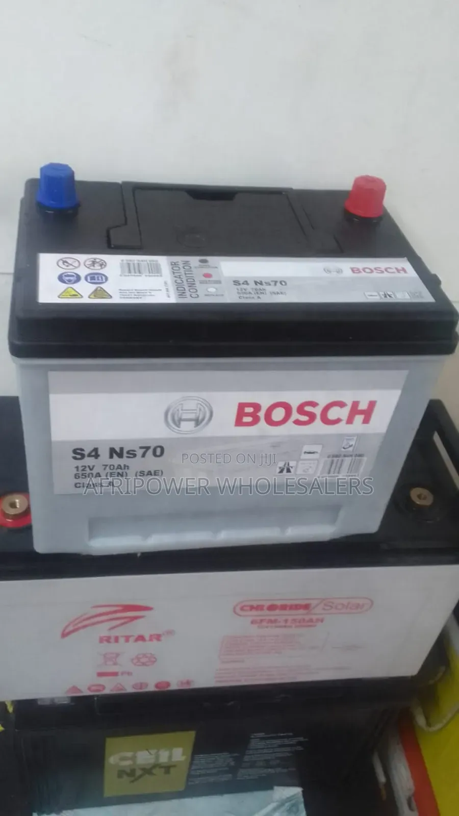 Bosch S4 Ns70 (65ah) Car Battery