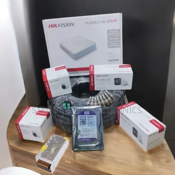 Hikvision 4 Turbo 2mp Hd CCTV Camera System With True Day Night