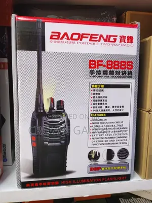 Baofeng Bf-888s Uhf Walkie-Talkie 16 Channels