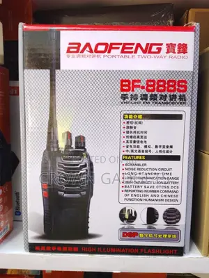 Baofeng Bf-888s Uhf Walkie-Talkie 16 Channels