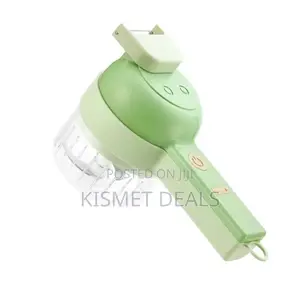 Multifunctional Usb 4 In 1 Hammer Vegetable Cutter, Garlic Chopper