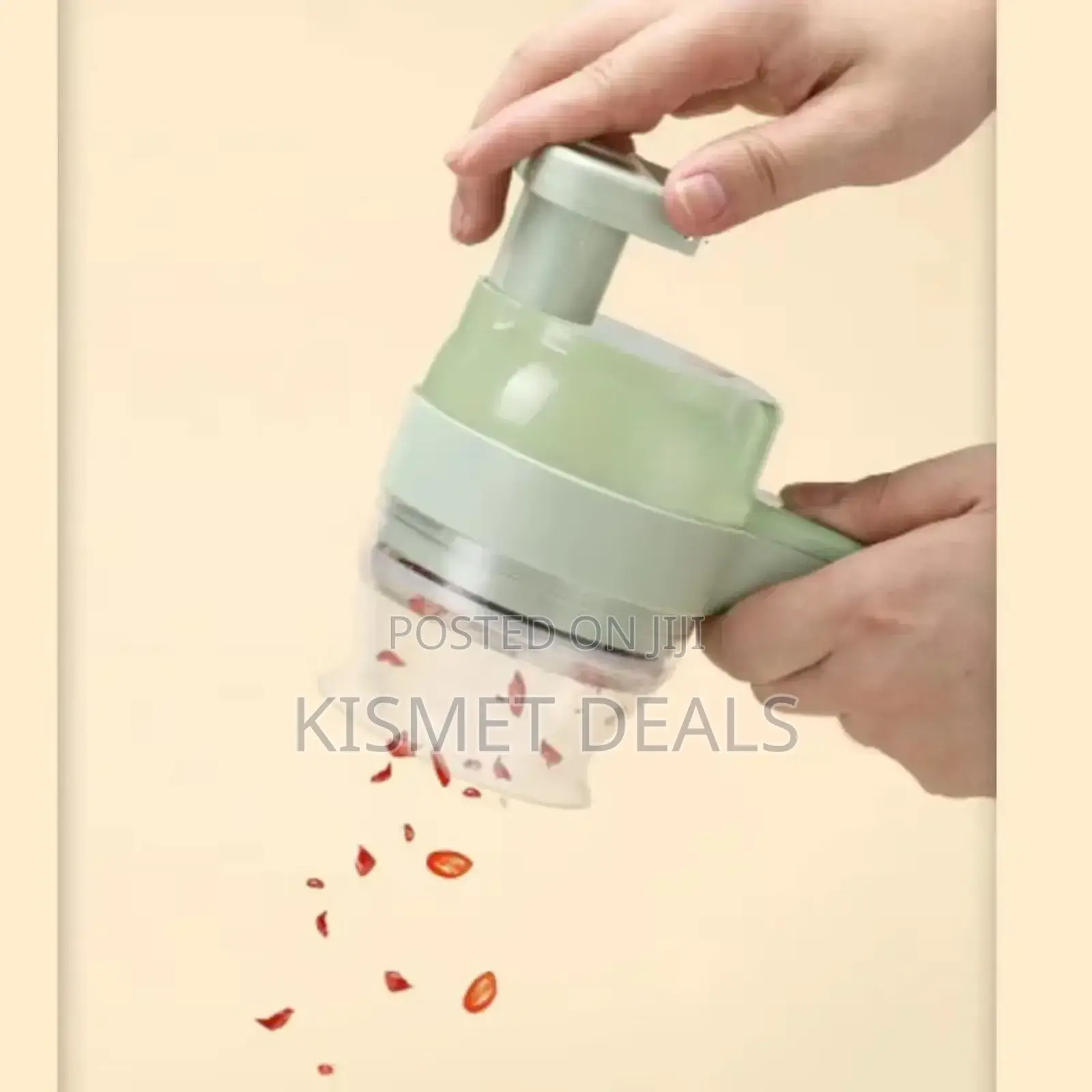 Multifunctional Usb 4 In 1 Hammer Vegetable Cutter, Garlic Chopper
