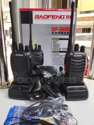 Bf-888s Two-Way Radio With Led Flashlight Scrambler