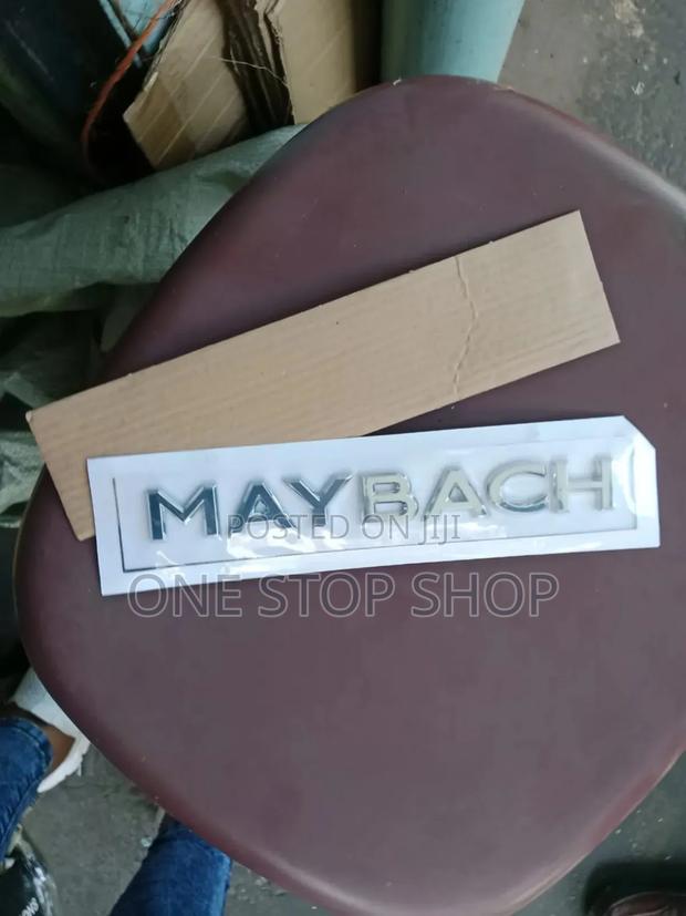 New Abs Maybach Letters For The Boot - main view