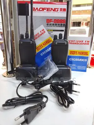 Bf-888s Walkie-Talkie Radio With 1500mah Battery