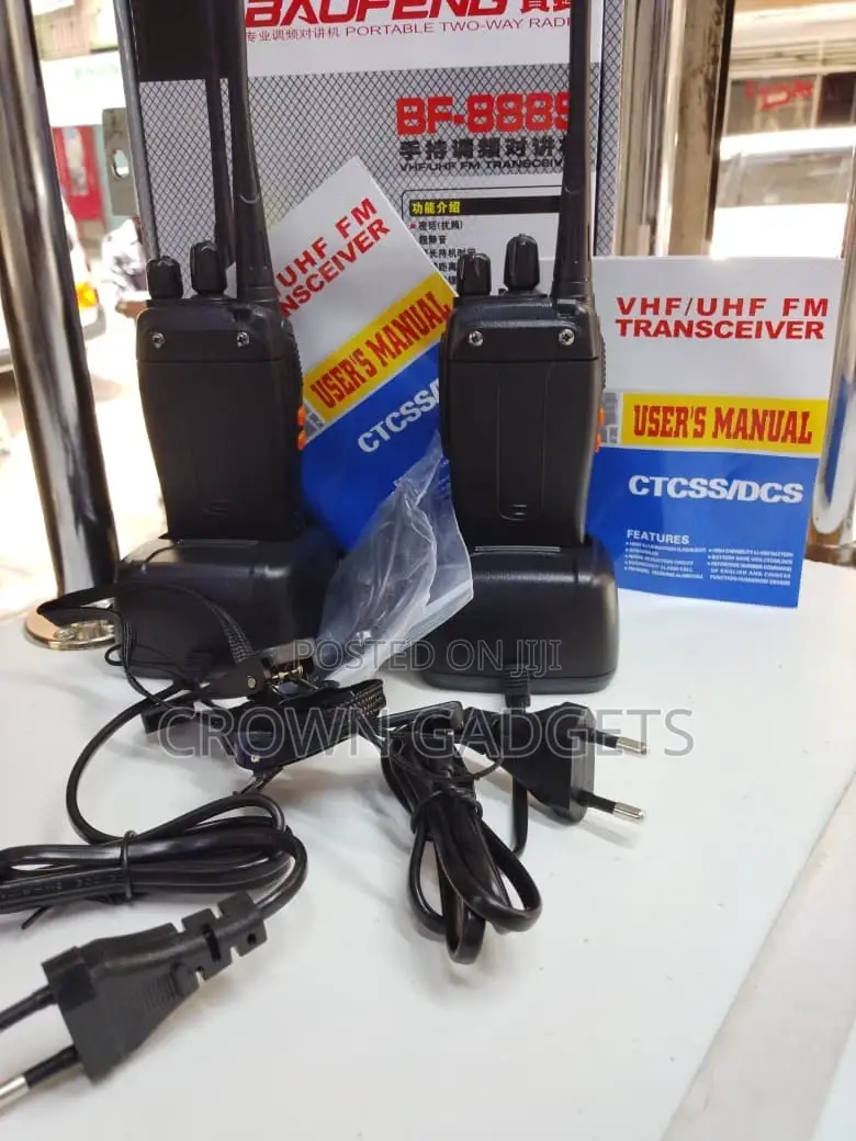 Baofeng Bf-888s Portable Two-Way Radio (Walkie-Talkie)