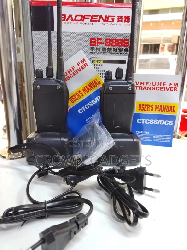 Baofeng Bf-888s Portable Two-Way Radio (Walkie-Talkie)